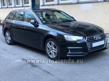 Аренда автомобиля Audi A4 Avant в Пльзене
