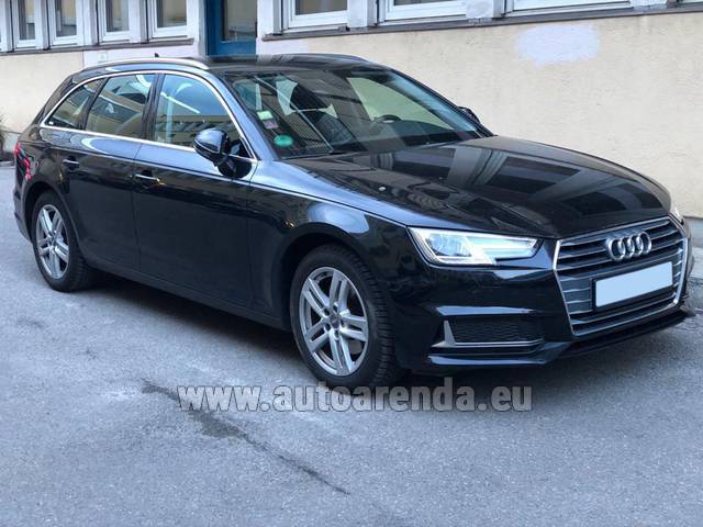 Бронирование автомобиля Audi A4 Avant для проката в Чехии