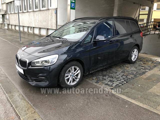 Автомобиль BMW 2 серии Gran Tourer для аренды в Пардубице